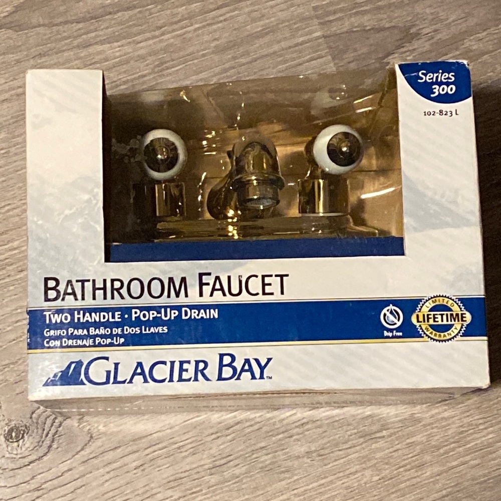 New in packaging faucet